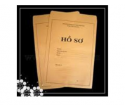 Bao hồ sơ vàng 100 cái/xấp