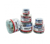 Kẹp bướm màu Deli 19mm 8555