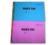 Phiếu thu, chi (giấy tái sinh)
