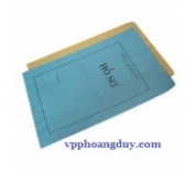 Bao hồ sơ loại thường (nhiều màu) (xấp 50 cái)